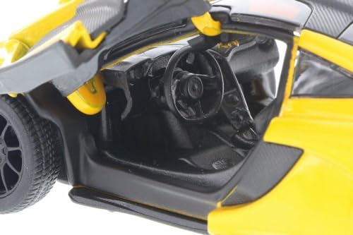 KiNSMART McLaren P1 Diecast Model Car - Yellow