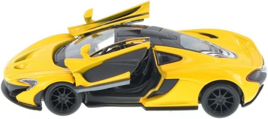 KiNSMART McLaren P1 Diecast Model Car - Yellow