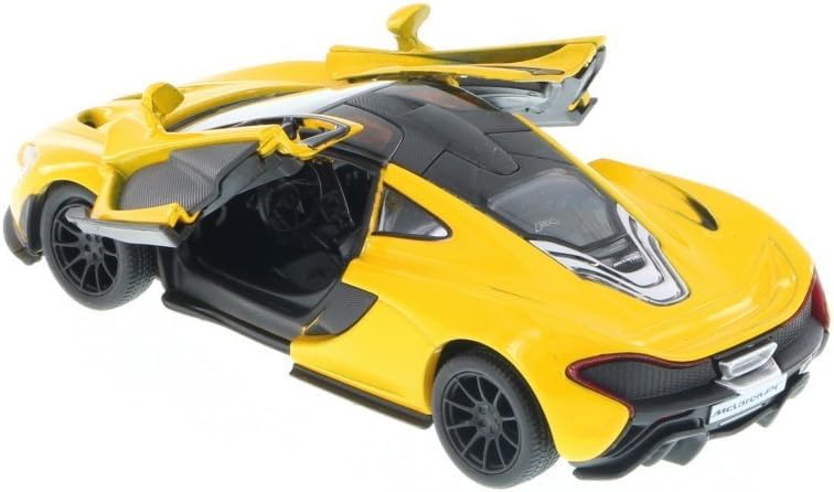 KiNSMART McLaren P1 Diecast Model Car - Yellow