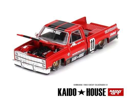 1/64 Diecast Model Car Kaido House Chevrolet Silverado