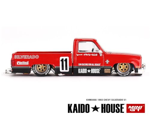 1/64 Diecast Model Car Kaido House Chevrolet Silverado