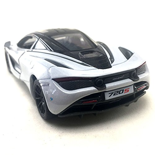 White 1:36 DieCast McLaren 720s Model Toy Car