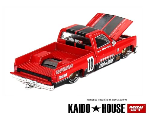 1/64 Diecast Model Car Kaido House Chevrolet Silverado
