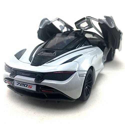 White 1:36 DieCast McLaren 720s Model Toy Car