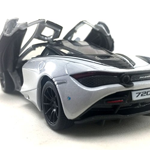 White 1:36 DieCast McLaren 720s Model Toy Car