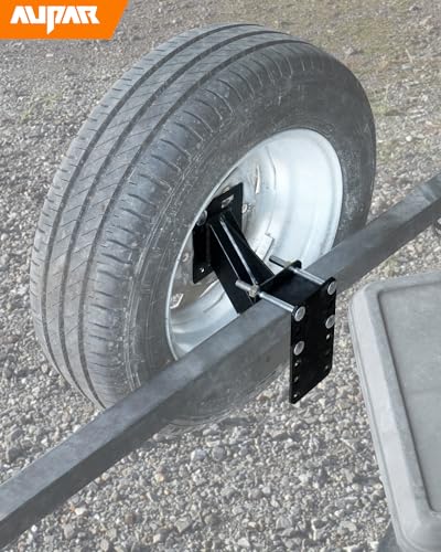 Aupar Heavy-Duty Spare Tire Mount Bracket - Holds 150 lbs