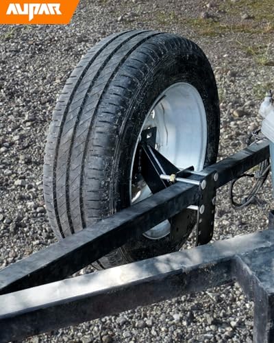 Aupar Heavy-Duty Spare Tire Mount Bracket - Holds 150 lbs
