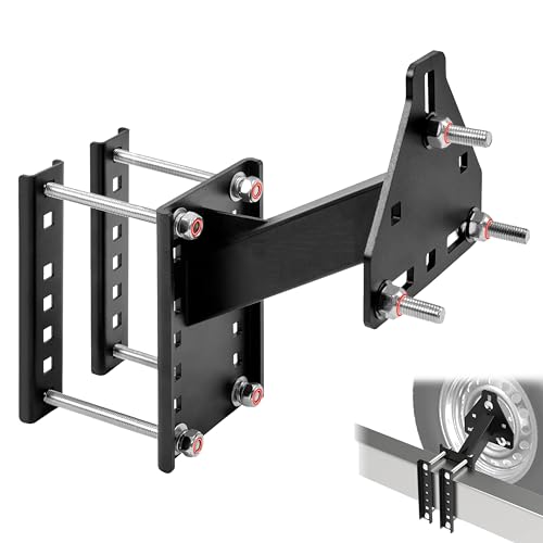 Trailer Spare Tire Carrier with 200 LBs Capacity