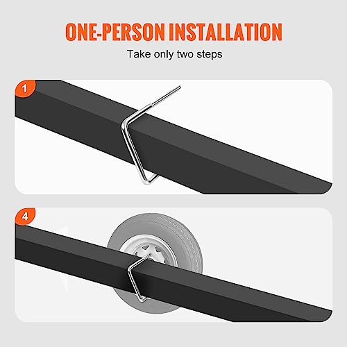 VEVOR Spare Tire Carrier with Lock, 160 lbs Capacity