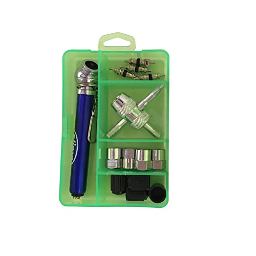 Slime 2410 Tire Repair Kit, 14-Piece, Compact, Chrome