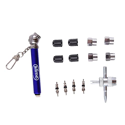 Slime 2410 Tire Repair Kit, 14-Piece, Compact, Chrome