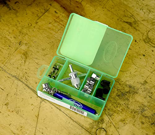 Slime 2410 Tire Repair Kit, 14-Piece, Compact, Chrome