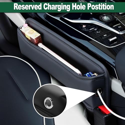 Car Seat Gap Filler Organizer for Phones, Glasses, Keys