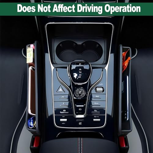 Car Seat Gap Filler Organizer for Phones, Glasses, Keys