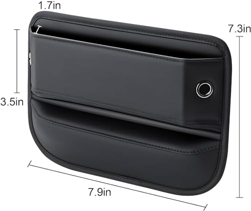 Car Seat Gap Filler Organizer for Phones, Glasses, Keys