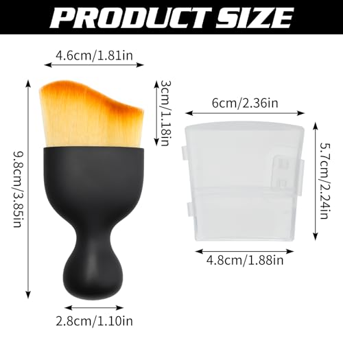 Jerbor Car Interior Cleaning Brush - Soft Bristle