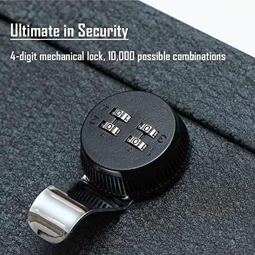 WASAI Premium In-Vehicle Console Gun Safe for TOYOTA