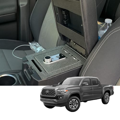 WASAI In-vehicle Gun Vault for Toyota Tacoma