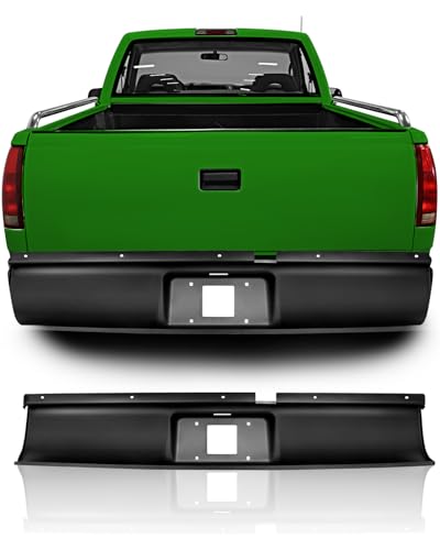 SCITOO Steel Textured Black Rear Bumper Replacement