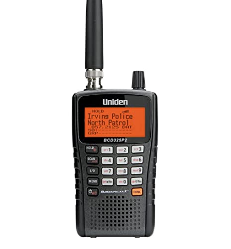 Uniden Handheld TrunkTracker V Scanner - Compact Size
