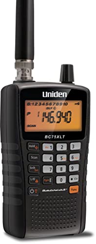 Uniden Bearcat BC75XLT Handheld Scanner - Versatile Car Accessory