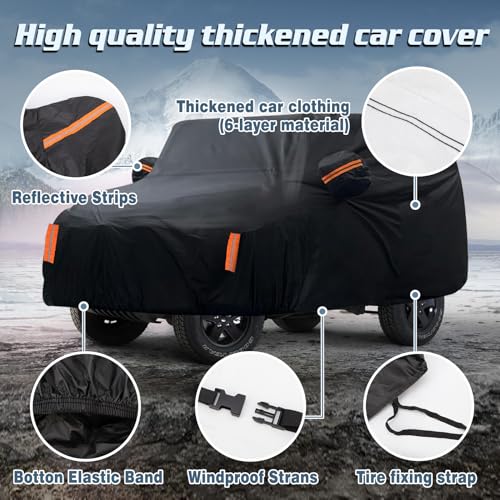 Waterproof Car Cover for Jeep Wrangler