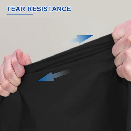 Universal Snow Car Cover: Reflective Straps, Windshield Protection