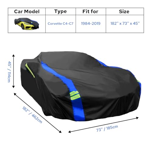 Chevrolet Corvette Car Cover - Waterproof & All Weather