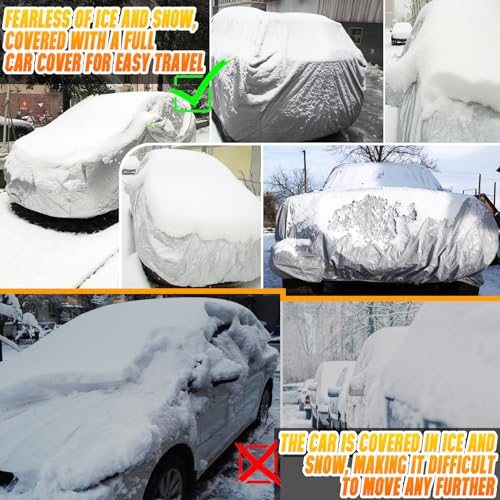 Weatherproof Car Cover for SUVs 215"-236