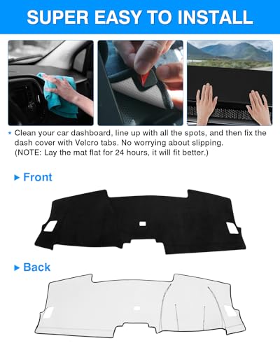 2023 2024 Honda CR-V Flannel Dashboard Cover Mat