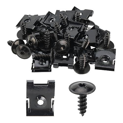 30pcs VW Audi Fender Screw U Nut Kit