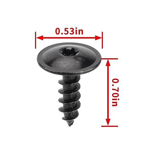 30pcs VW Audi Fender Screw U Nut Kit
