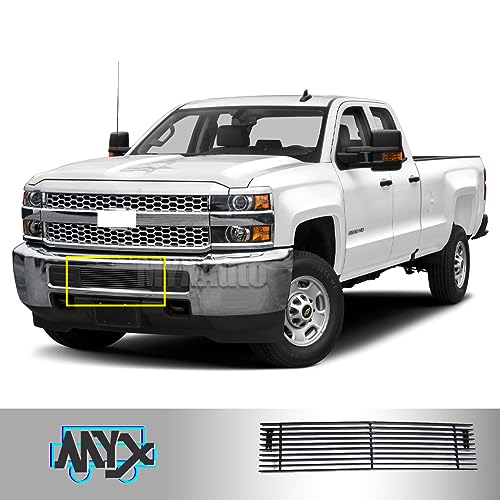 Chevy 2500HD/3500HD Front Grille Insert - Black