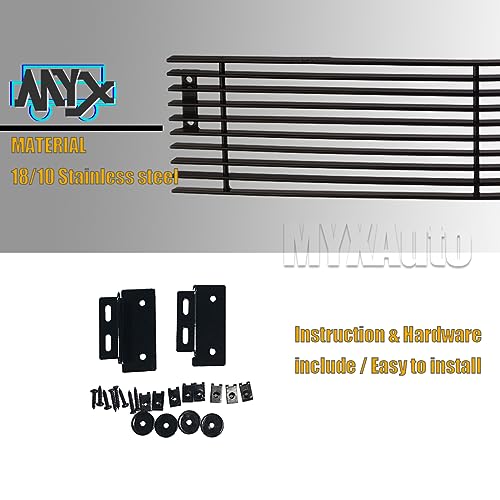 Chevy 2500HD/3500HD Front Grille Insert - Black