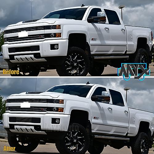 Chevy 2500HD/3500HD Front Grille Insert - Black