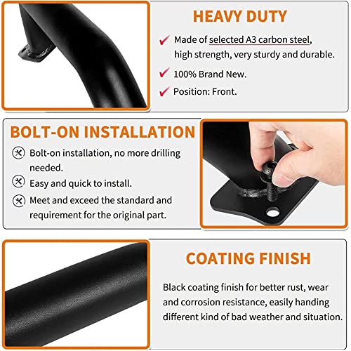 DIBON AUTO Grille Winch Brush Guard - Jeep Wrangler