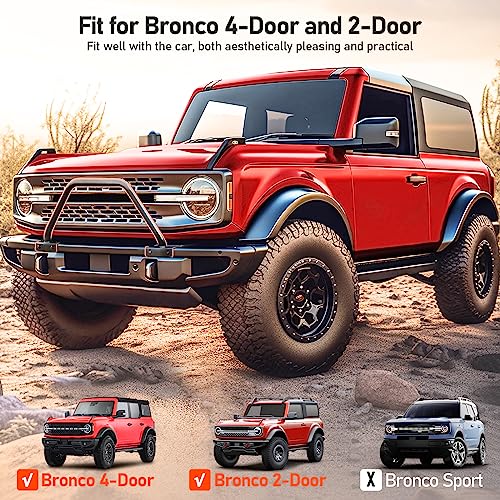 LEPZ Bull Bar for Ford Bronco - Camera-Friendly
