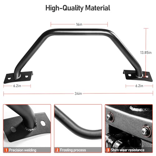 LEPZ Bull Bar for Ford Bronco - Camera-Friendly