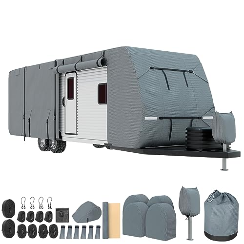 5-Layer Waterproof RV Cover for Travel Trailers (22'-24')