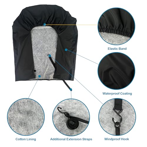 Universal Waterproof Tire Covers (Pack of 4)