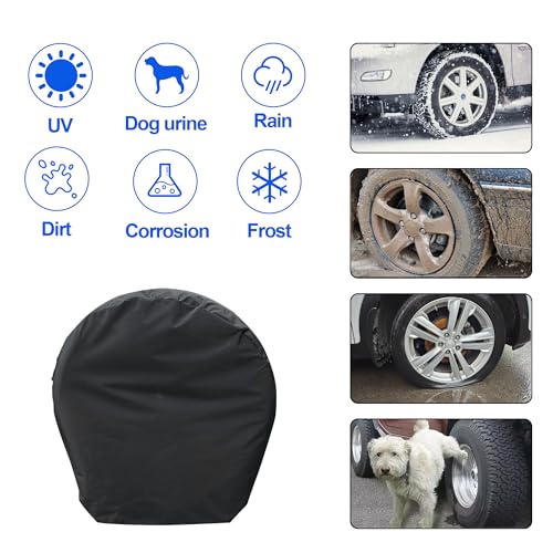 Universal Waterproof Tire Covers (Pack of 4)