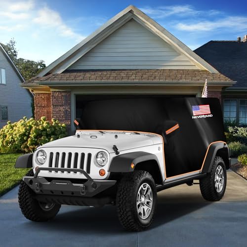 Waterproof Car Cover for Jeep Wrangler 4-Door