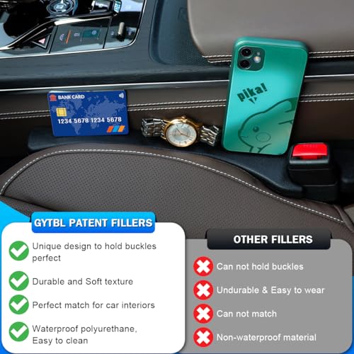 Car Seat Gap Filler 2 Pack Universal Organizer