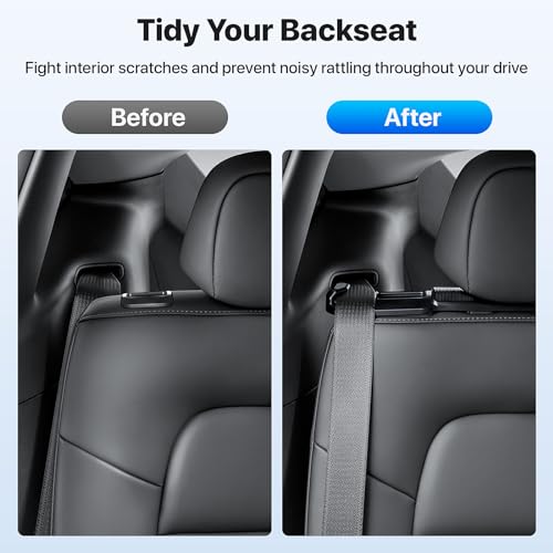 Tesla Model Y 2020-2024 Backseat Seatbelt Guide Holder (2 Pack)