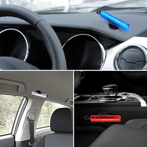 Car Safety Hammer with Glass Breaker and Seatbelt Cutter