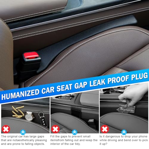 Car Seat Gap Filler 2 Pack Universal Organizer