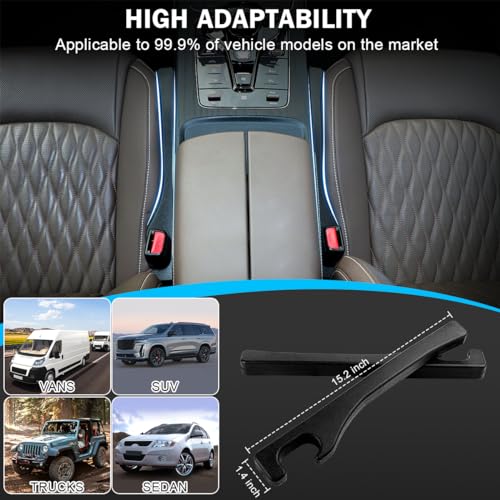 Car Seat Gap Filler 2 Pack Universal Organizer