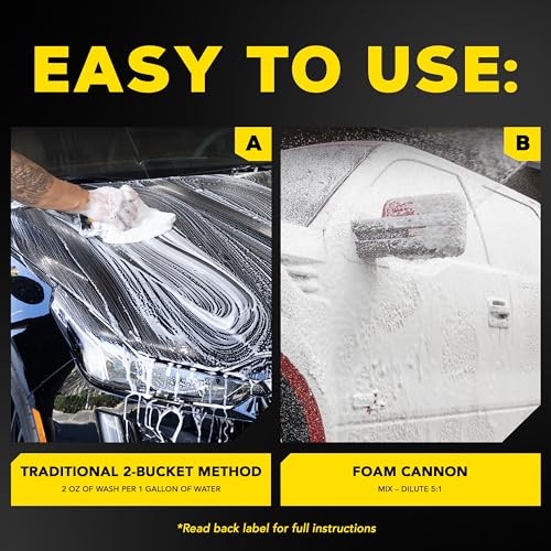 Meguiar's Gold Class Car Wash Foam Soap - 1 Gallon