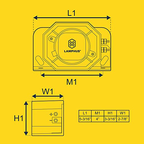 Truck Reverse Back-Up Alarm [112dB] [SAE Class A]