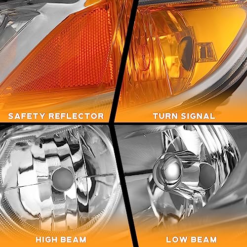 2006-2011 Honda Civic 4DR Headlight Assembly Pair